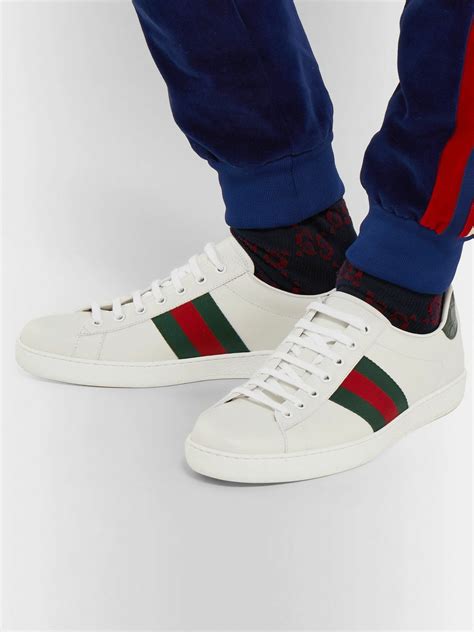 gucci ace sneakers crocodile|Gucci ace sneakers nordstrom.